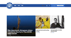 Desktop Screenshot of dukebasketballreport.com