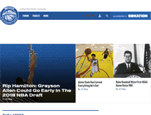 Tablet Screenshot of dukebasketballreport.com